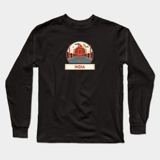 India Long Sleeve T-Shirt